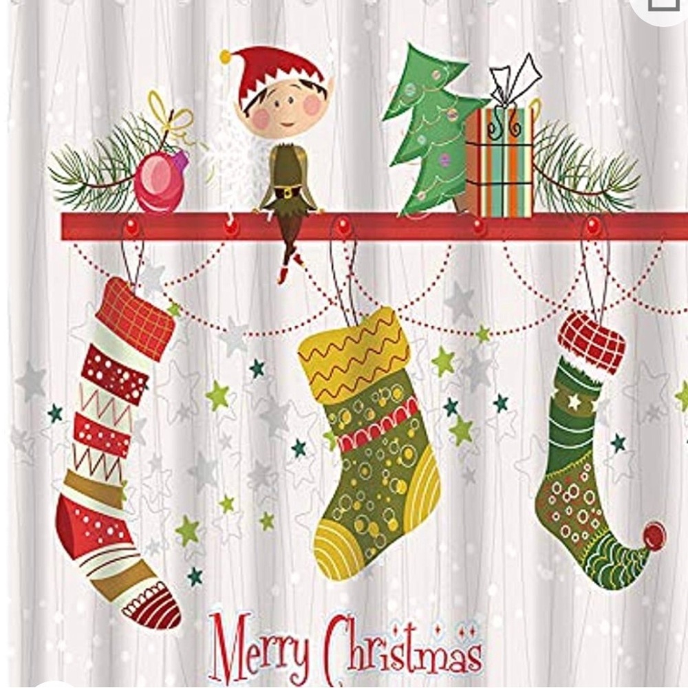 ELF SHOWER CURTAIN - Picture 2 of 4